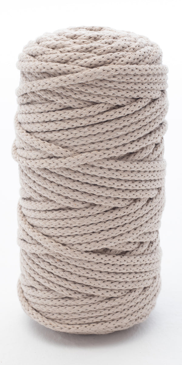 Cotton Braided Crochet Cord - 5mm ♻️ – Namaari